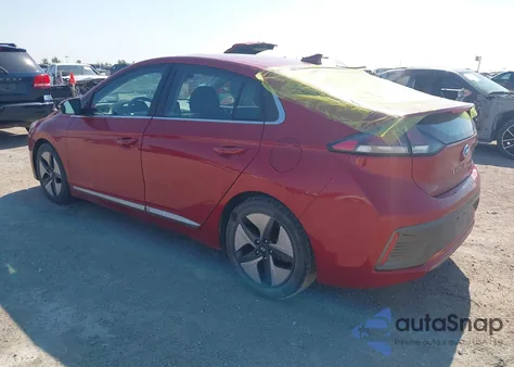 2021 Hyundai Ioniq Hybrid Sel из США, поврежденный, VIN KMHC85LC3MU255826